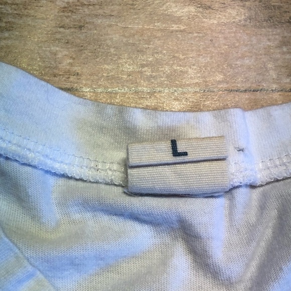 Donut Print Cropped Muscle Tee Women’s Large - Picture 3 of 3